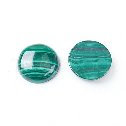 Natural Malachite Cabochons X-G-E557-06G-1