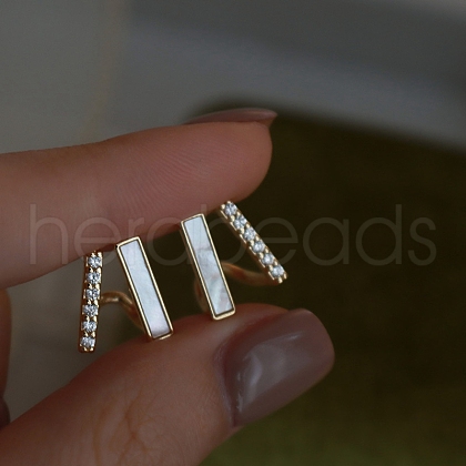 Acrylic Cuff Earrings for Women FS-WG85681-66-1