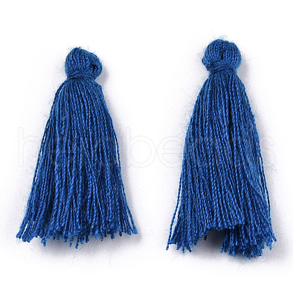 Handmade Polycotton(Polyester Cotton) Tassel Decorations OCOR-Q024-71-1