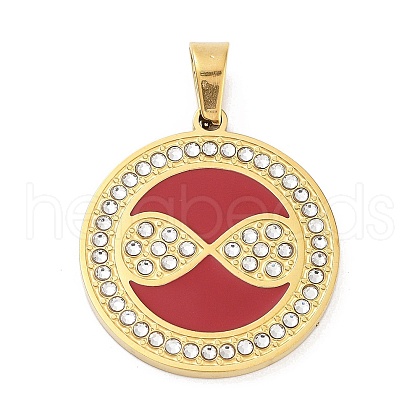 304 Stainless Steel Charms STAS-M341-02G-08-1