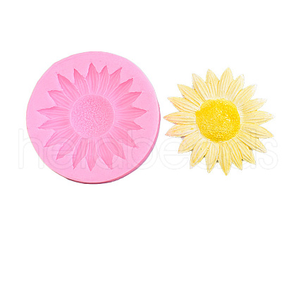 Sunflower Shape DIY Silicone Molds WG86760-02-1