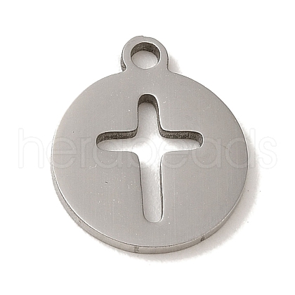 Non-Tarnish 201 Stainless Steel Charms STAS-E217-07P-1