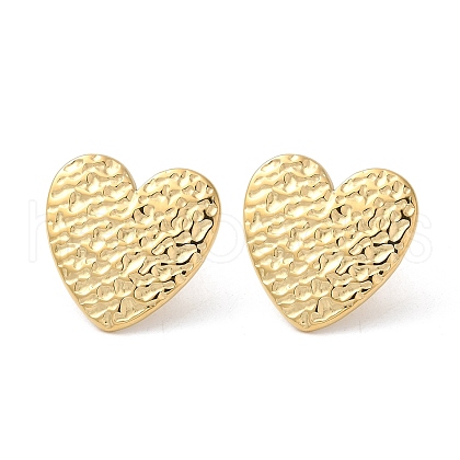304 Stainless Steel Stud Earrings EJEW-Z026-02G-1
