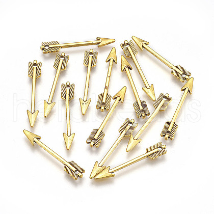 Tibetan Style Alloy Pendants TIBEP-A21211-AG-LF-1