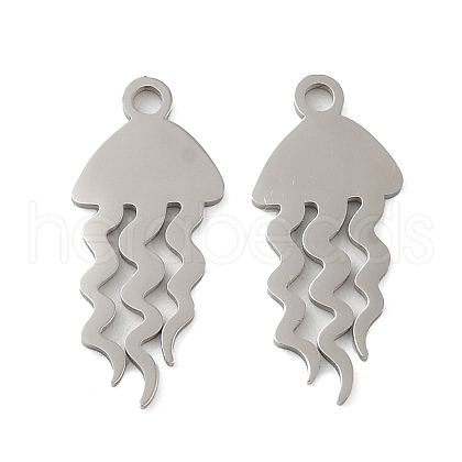 Non-Tarnish 304 Stainless Steel Pendants STAS-J042-19P-1