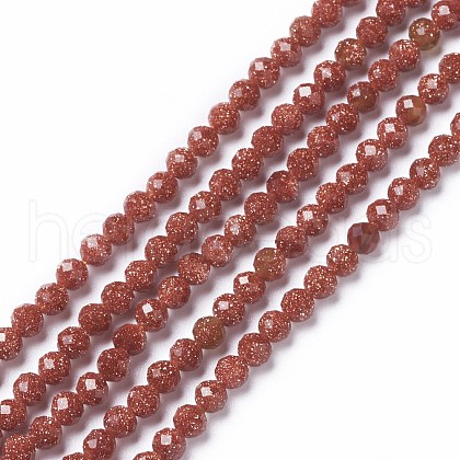 Synthetic Goldstone Beads Strands G-L581A-004B-1