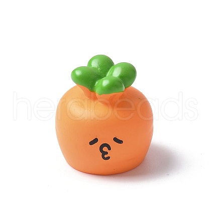 Resin Vegetable Figurines Ornament DJEW-E014-01A-1
