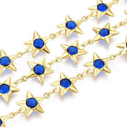 Brass Star Link Chains CHC-N023-07D-G-1