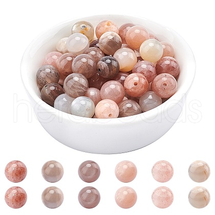ARRICRAFT Natural Sunstone Beads Strands G-AR0001-76-1