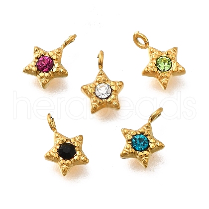 304 Stainless Steel Charms STAS-R159-58G-1