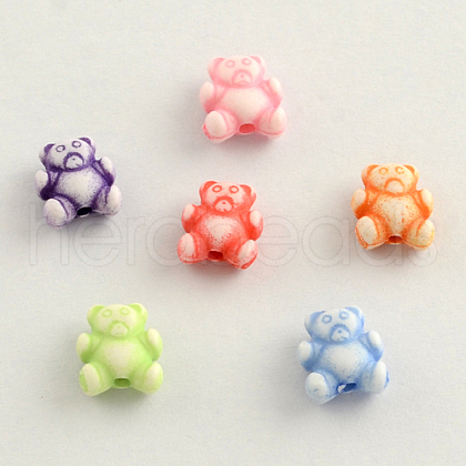 Craft Style Acrylic Beads MACR-Q153-M021-1
