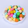 Hexagonal Silicone Focal Beads SI-JX0020A-63-6