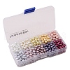 10 Colors 6mm Tiny Satin Luster Glass Pearl Round Beads Assortment Mix Lot for Jewelry Making Multicolor HY-PH0004-6mm-01-B-2