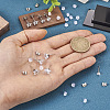 40Pcs 5 Size Crystal Rhinestone Tiny Star Stud Earrings EJEW-TA0001-13-5