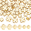 BENECREAT 60Pcs 3 Style Brass Beads KK-BC0012-13-1