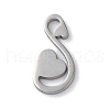 Non-Tarnish 304 Stainless Steel Pendants STAS-P338-04P-1