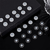 Beebeecraft 30Pcs Silicone Ear Nuts SIL-BBC0001-04B-4