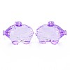 Transparent Acrylic Pendants MACR-S373-77-B-2