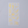 Waterproof Self Adhesive Hot Stamping Stickers Sets DIY-L030-07A-1