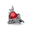 Gothic Rack Plating Alloy Pendants PALLOY-V002-15B-02-2