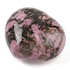 Mother's Day Gifts Natural Rhodonite Thumb Massage Stone G-I367-06D-2