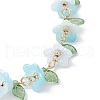 Acrylic Beaded Bracelets for Women BJEW-TA00627-03-3