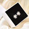 Mother's Day Jewellery Natural Pearl Ear Studs EJEW-L099-10S-2