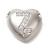 Rack Plating Brass Micro Pave Cubic Zirconia Pendants KK-I722-04P-Z-1