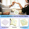Square Paper Jewelry Ring Gift Boxes with Bowknot CON-TAC0010-80B-5