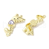 Rack Plating Alloy Pendants FIND-I039-035G-2