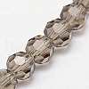 Glass Beads Strands EGLA-J042-6mm-09-3