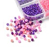 Mixed Styles Glass Round Seed Beads SEED-FS0001-16A-4