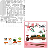 Carbon Steel Cutting Dies Stencils DIY-WH0309-049-3