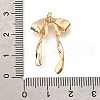 Brass Pendants KK-V008-12G-03-3