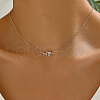 925 Sterling Silver Vintage Spiral Wave Link Chain Necklaces for Women GE9303-4