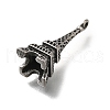 Retro 304 Stainless Steel Pendants STAS-L284-06AS-2