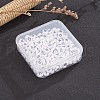 200Pcs 2 Style White Acrylic Enamel Beads SACR-YW0001-04-7