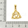 PVD Vacuum Plating 304 Stainless Steel Pendants STAS-L275-02G-3
