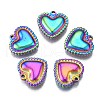 Ion Plating(IP) 304 Stainless Steel Charms STAS-S119-088-1