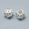 925 Sterling Silver Beads X-STER-T002-79S-2