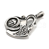 316 Surgical Stainless Steel Pendants STAS-E212-165AS-2
