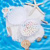 Shell Shape Plastic Candy Storage Box AJEW-WH0472-90C-6