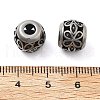 304 Stainless Steel European Beads STAS-V008-47AS-3