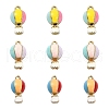30Pcs 3 Colors Alloy Enamel Pendants ENAM-CJ0002-38-3