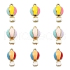 30Pcs 3 Colors Alloy Enamel Pendants ENAM-CJ0002-38-3