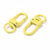 Spray Painted Eco-Friendly Alloy Swivel Snap Hooks Clasps PALLOY-T080-02L-NR-3
