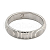 Non-Tarnish 304 Stainless Steel Spring Bangles for Women Men BJEW-U003-02F-P-2
