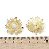 Brass ABS Imitation Pearl Stud Earrings EJEW-M082-06G-3