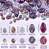 SUNNYCLUE 280Pcs 5 Styles Glass Beads Strands GLAA-SC0002-11-2