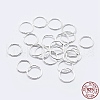925 Sterling Silver Round Rings STER-F036-03S-0.9x5-3